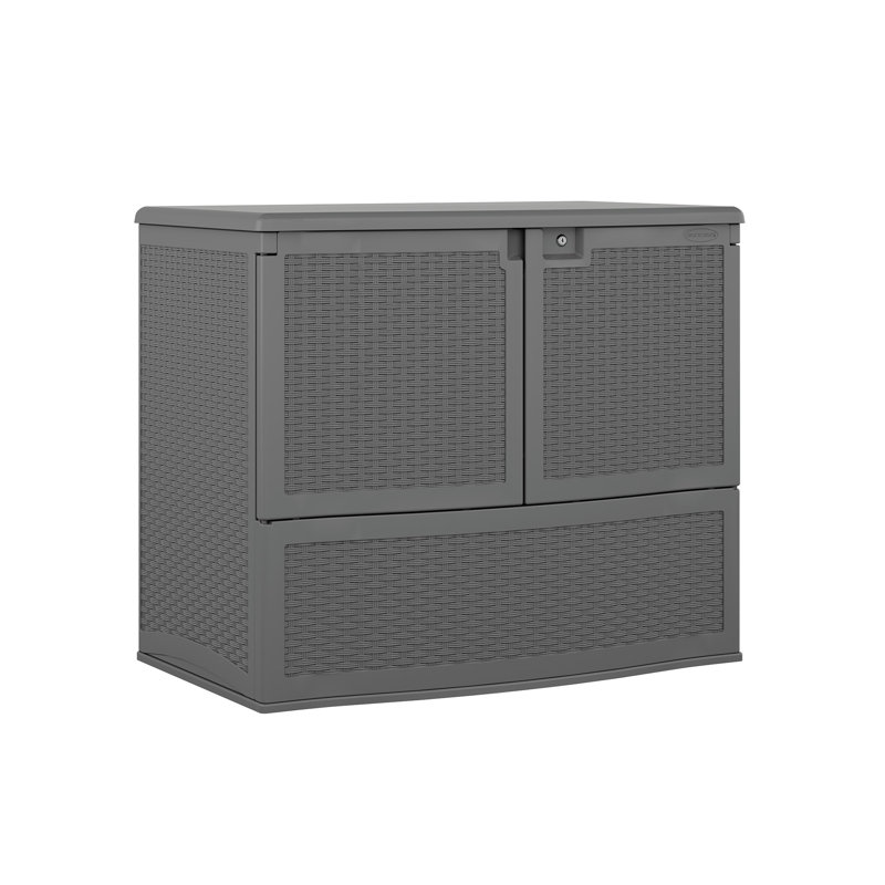 Suncast 195 Gallon Resin Lockable Deck Box & Reviews Wayfair